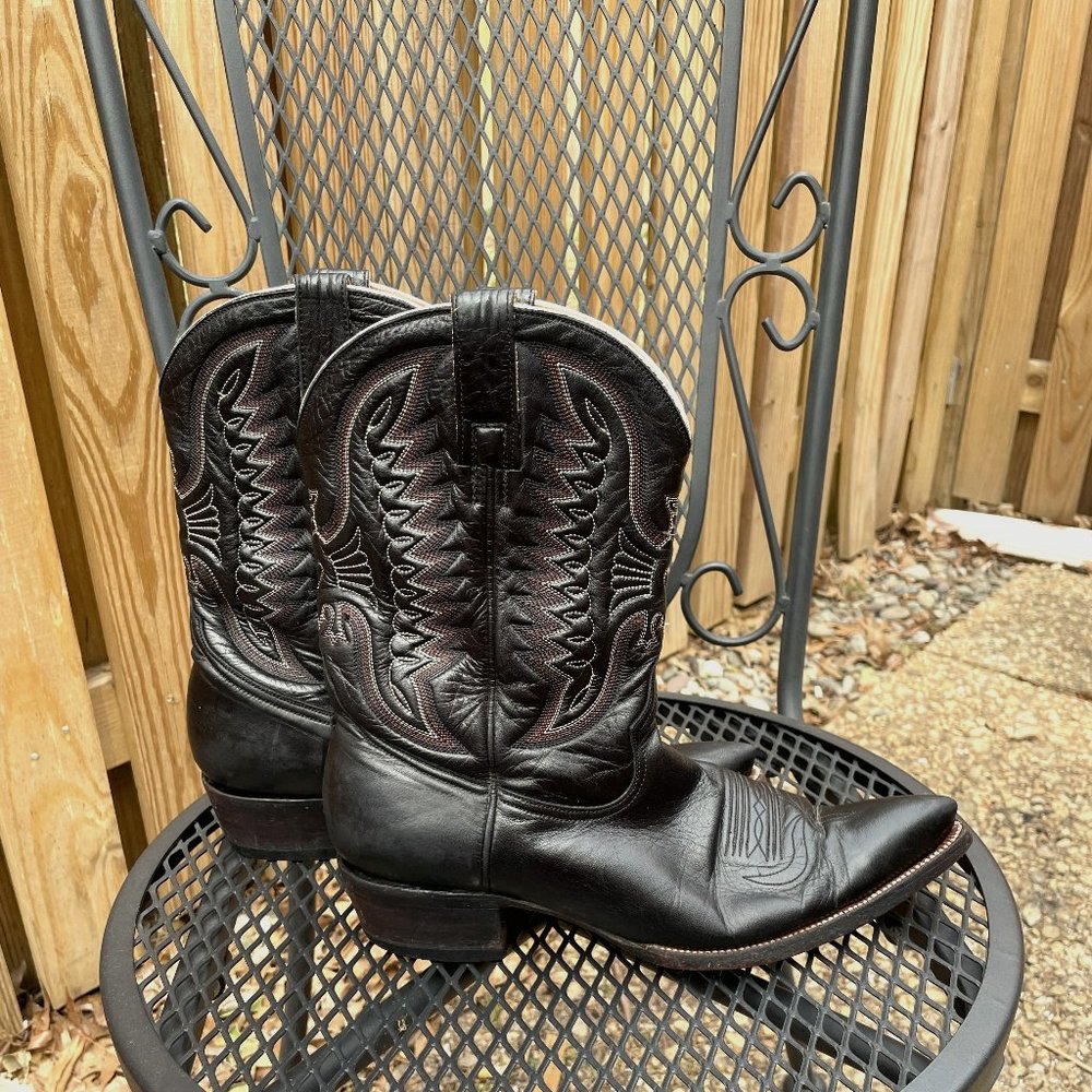 Heritage Boot Co. Black Cowboy Boots
